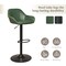 Set of 1/2/3/4 Mid-Century Modern Leatherette Gaslift Adjustable Swivel Bar Stools